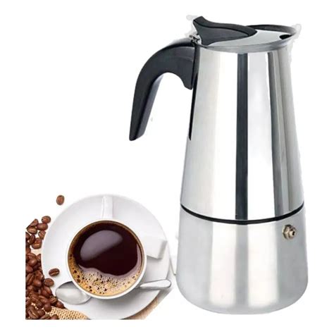 Cafeteira Em Aço Inox - Cafeteira Italiana em Aço Inox 600ml / 6 Xícaras | Para Café Espresso ...
