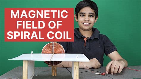 Magnetic Field Of A Spiral Coil Magnetism Physics Youtube