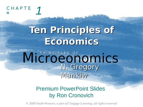 Ten Principles of Economics презентация онлайн