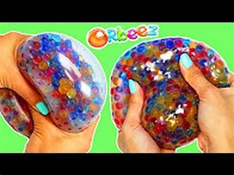 How To Make ORBEEZ STRESS BALL Fun Easy DIY Make Your Own Squishy