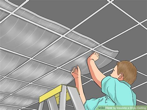 How To Insulate A Drop Ceiling 6 Steps With Pictures Wikihow