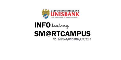 Smart Campus Unisbank Universitas Stikubank