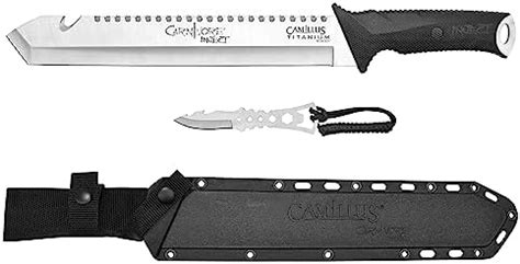 Camillus Carnivore Inject 18 Inch Machete With Sheath And Multitool