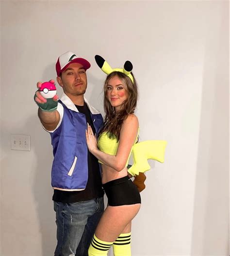 Pikachu and ash costume | Pokemon halloween costume, Cute couple ...