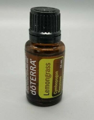 Doterra Lemongrass Essential Oil 15ml Free Shipping Exp 2025 2026 615872170890 Ebay