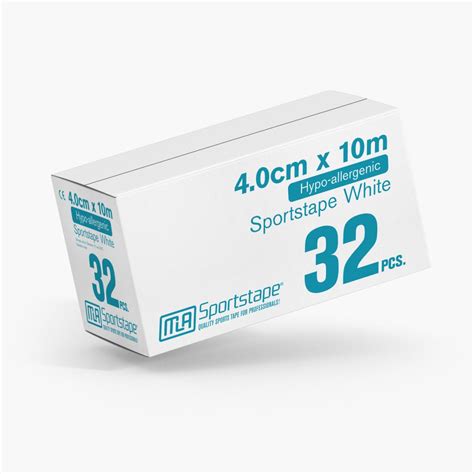 Hypo Allergene Sporttape Cm Wit St Mla Sportstape