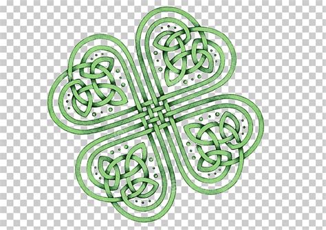 Four-leaf Clover Celtic Knot Shamrock Celts PNG, Clipart, Body Jewelry ...