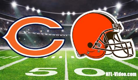 Chicago Bears Vs Cleveland Browns Full Game Replay 2023 Nfl Week 15