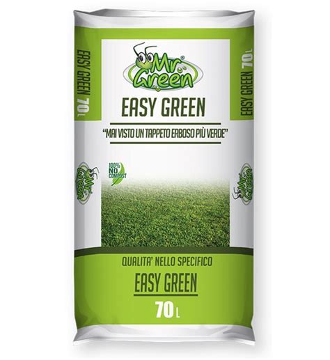 Terriccio Per Tappeti Erbosi Easy Green Lt Pet Green