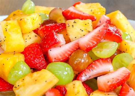 Honey Lime Fruit Salad Barefeet In The Kitchen