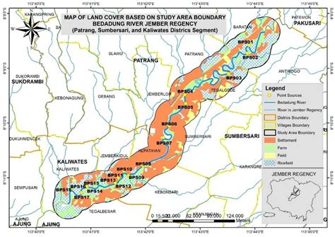 map  land usecover   boundaries  scientific
