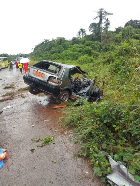 Cameroun Accident Mortel D A Sur La Nationale N