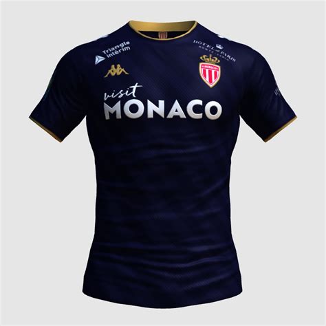 AS Monaco Away Concept Kit FIFA Kit Creator Showcase