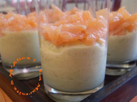 Verrines Saumon Fum Sur Mousse D Asperges Dessert Facile Et Rapide