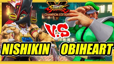 SFV CE Nishikin Blanka Vs Obiheart M Bison Ranked Set Street