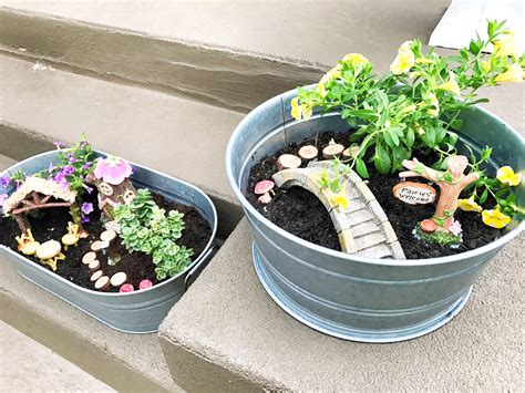 fairy garden containers