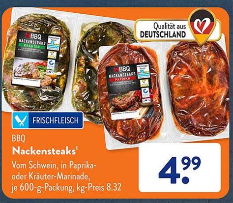 Bbq Nackensteaks Angebot Bei Aldi S D Prospekte De