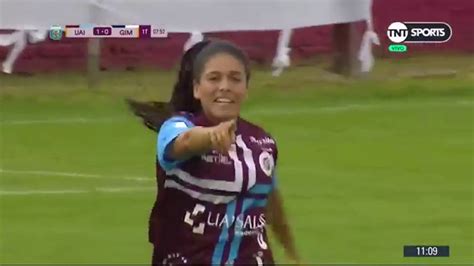 Gol Mariana Gaitn Uai Urquiza Gimnasia Lp F F Tbol Femenino Afa