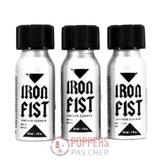 Poppers Iron Fist Lot De Nitrites Amyle Ml Achat Pas Cher