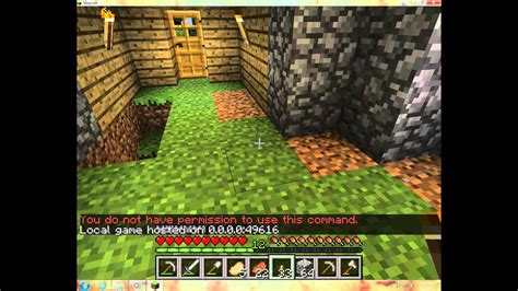 How To Keep Inventory Minecraft Youtube