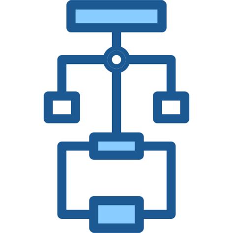 Icono De Diagrama De Flujo Generic Color Lineal Color