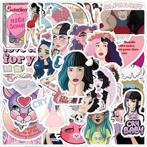 Lelew 50 Pieces Of Melanie Martinez Melanie Martinez