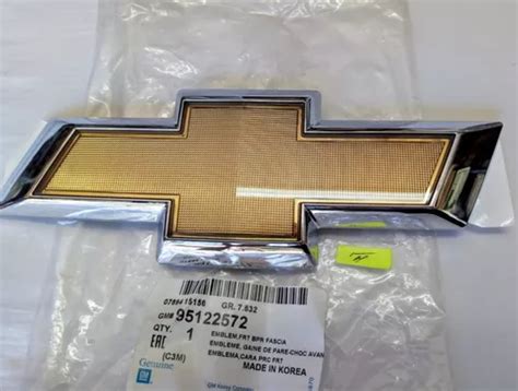 Emblema Fascia Del Oro C Cromo Spark Gm Meses Sin