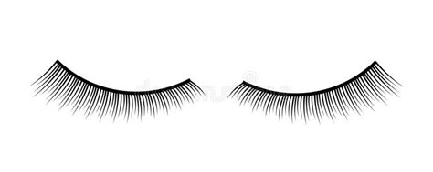 Portrait Eyelashes Eye Closed Stock Illustrations 117 Portrait