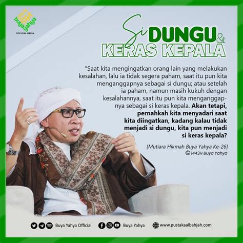 Mutiara Hikmah Buya Yahya Ke 26 Yayasan Al Bahjah