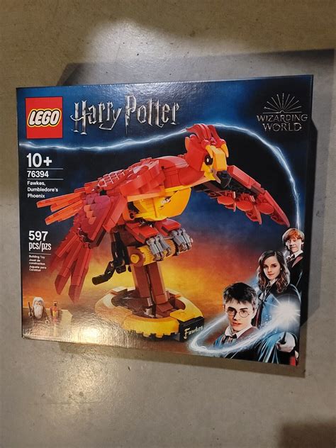 Lego 76394 Harry Potter Fawkes Dumbledores Phoenix Set New Factory