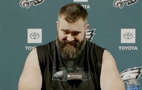 Jason Kelce Criticized For His Retirement Press Conference Outfit The