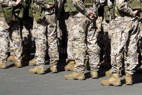 Military Men during Military Parade Stock Image - Image of people, city ...