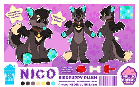 Official Nico Plush Reference By Neonslushie On Deviantart