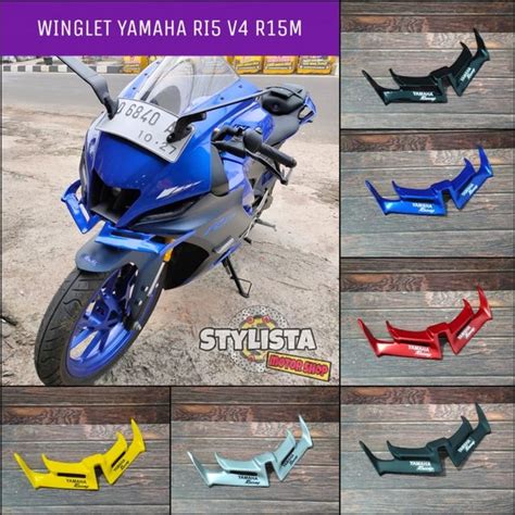 Jual WINGLET R15 V4 2022 WINGLET YAMAHA R15 V4 R15M Di Lapak Stylista