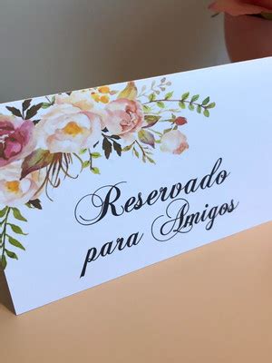 Placa Reservado Casamento Compre Produtos Personalizados No Elo