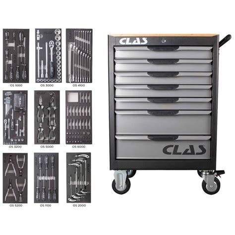 Servante 7 Tiroirs 172 Outils CLAS EG 7205