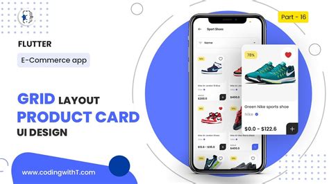 Gridview In Flutter With Product Card Design Flutter Gridview 2023