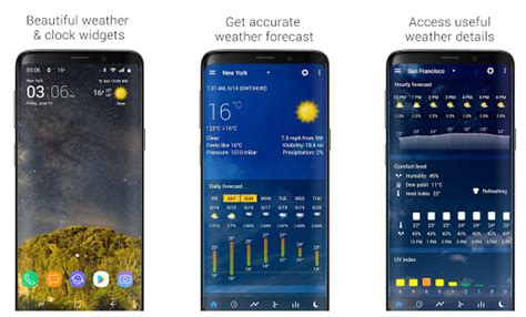 Best Clock And Weather Widget Picks For Android Cellularnews