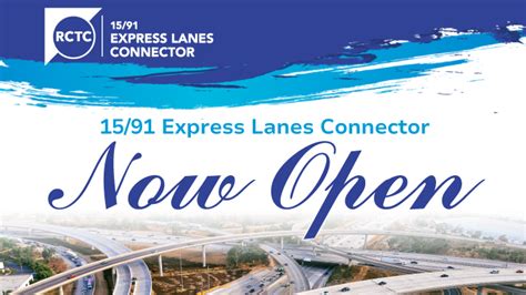 More Connections The New 15 91 Express Lanes Connector Is Open