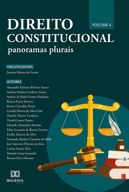 Direito Constitucional Panoramas Plurais Volume 4 Loja Editora