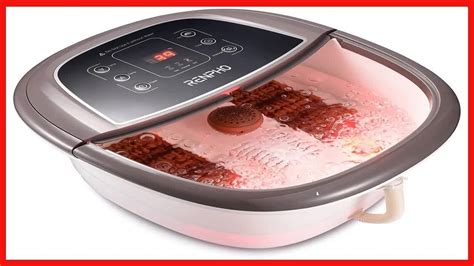 Foot Spa Bath Massager Renpho Motorized Foot Spa With Heat And Massage