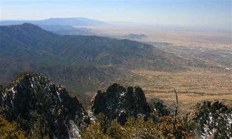 Sandia Mountains Above Albuquerque