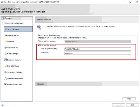scom reporting services part ii installation configuration network