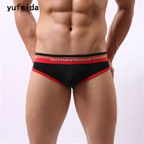 Yufeida Sexy Mens Underwear Briefs Trunk Classic Fashion Underpant