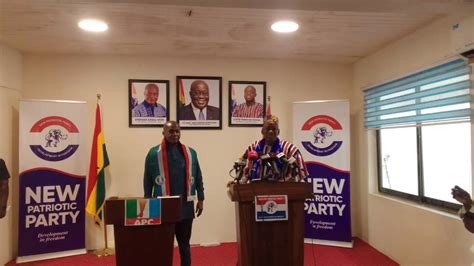 Nigerias Apc Pays Courtesy Call On Npp Leadership The Sikaman Times