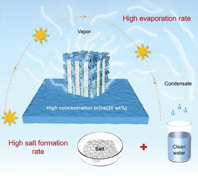 3D 太阳能蒸发器的表面工程可实现毫不妥协的水蒸发和制盐以生产高浓度盐水 Advanced Functional Materials X MOL