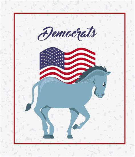 Democrat party design editorial image. Illustration of patriotic - 69058545