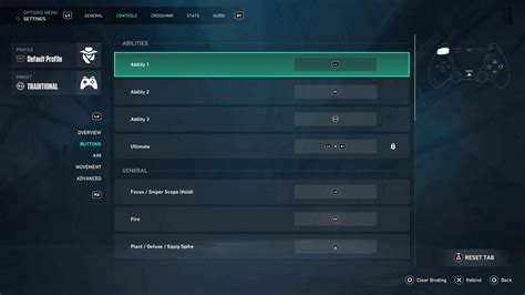 Valorant Complete Controls For Playstation And Xbox Controllers