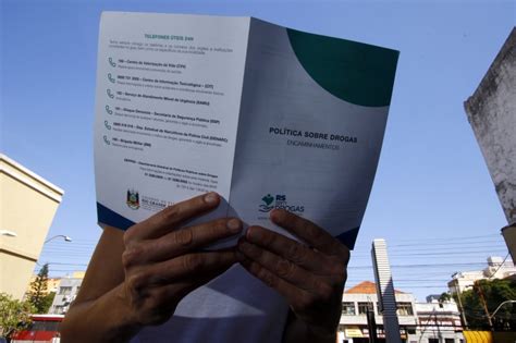 Plano De Política Sobre Drogas Está Em Consulta Pública