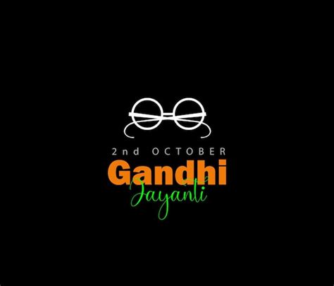 Premium Vector Nd October Gandhi Jayanti Vector Illustration